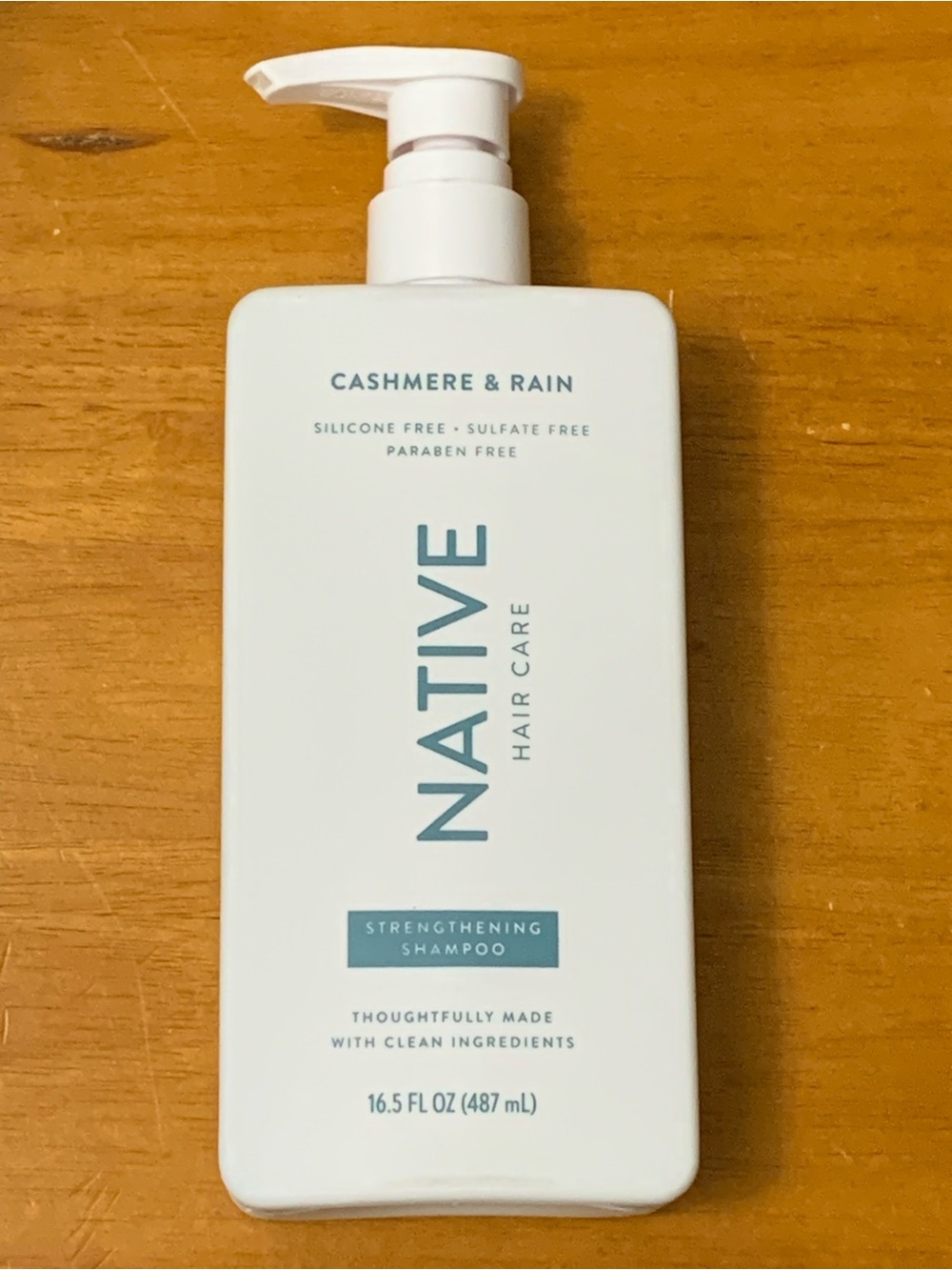 Native Cashmere & Rain Hair Care Strengthening Shampoo 16.5 oz